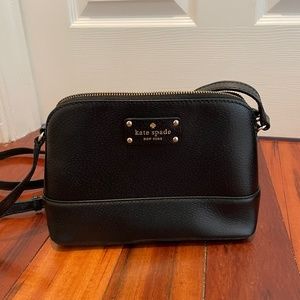 Kate Spade cross-body black purse